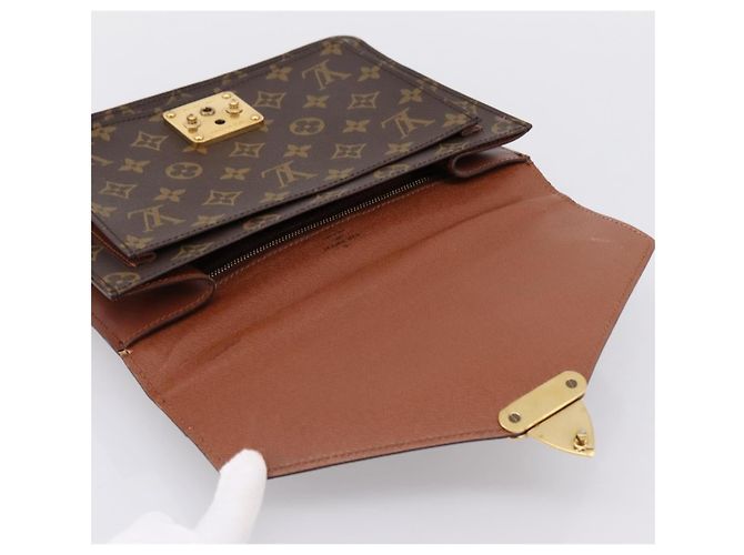 LOUIS VUITTON Monogram Monceau26 Handtasche M51187 LV Auth ep15920 Monogramm - vista 21