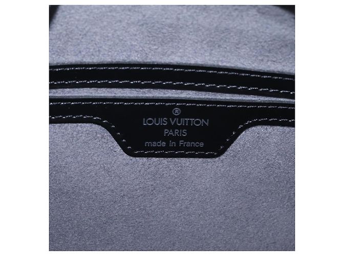 Borsa a mano LOUIS VUITTON Epi Soufflot Black M52222 LV Auth am12523V Nero - vista 18