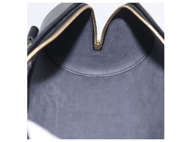 Borsa a mano LOUIS VUITTON Epi Soufflot Black M52222 LV Auth am12523V Nero - vista 19