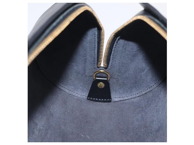 Borsa a mano LOUIS VUITTON Epi Soufflot Black M52222 LV Auth am12523V Nero - vista 20