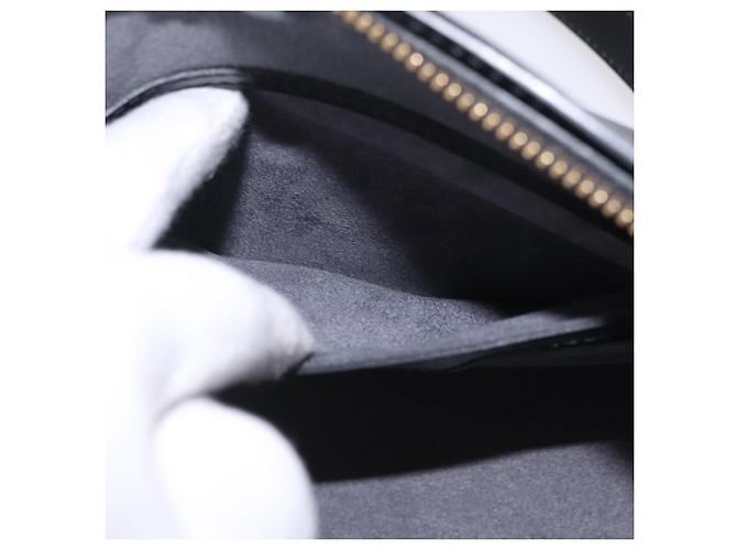 Borsa a mano LOUIS VUITTON Epi Soufflot Black M52222 LV Auth am12523V Nero - vista 21