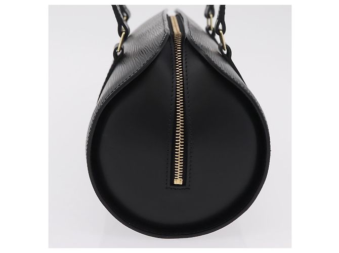 Borsa a mano LOUIS VUITTON Epi Soufflot Black M52222 LV Auth am12523V Nero - vista 3