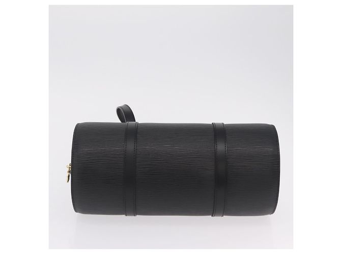 Borsa a mano LOUIS VUITTON Epi Soufflot Black M52222 LV Auth am12523V Nero - vista 5