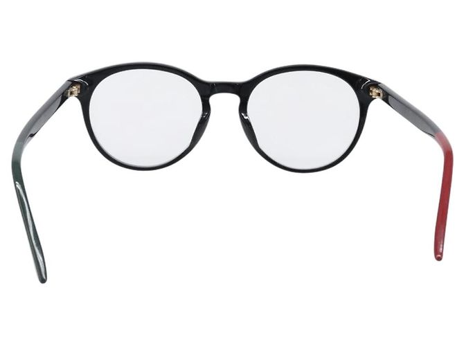 GUCCI Sonnenbrille Kunststoff Black Auth bs37377 Schwarz - Ansicht 3