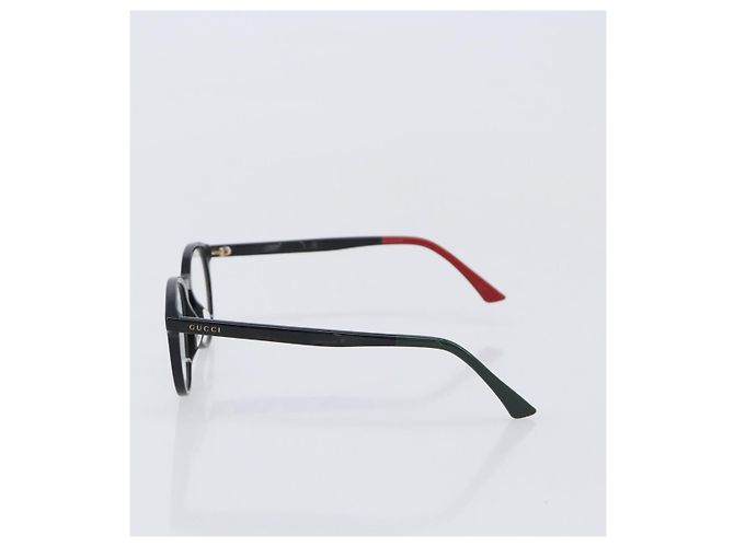 GUCCI Sonnenbrille Kunststoff Black Auth bs37377 Schwarz - Ansicht 4