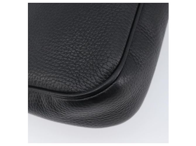 Borsa a tracolla GUCCI Soho Chain in pelle nera e oro 336752 Auth 205989M Nero D'oro - vista 15