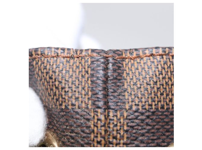 Borsa Tote LOUIS VUITTON Damier Ebene Kababobur N52006 LV Auth ar14288 - vista 10