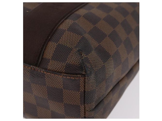 Borsa Tote LOUIS VUITTON Damier Ebene Kababobur N52006 LV Auth ar14288 - vista 16