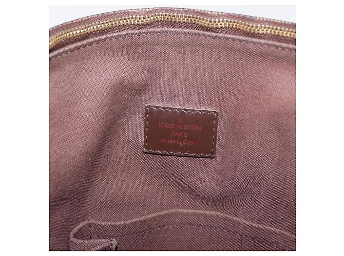 Borsa Tote LOUIS VUITTON Damier Ebene Kababobur N52006 LV Auth ar14288 - vista 20