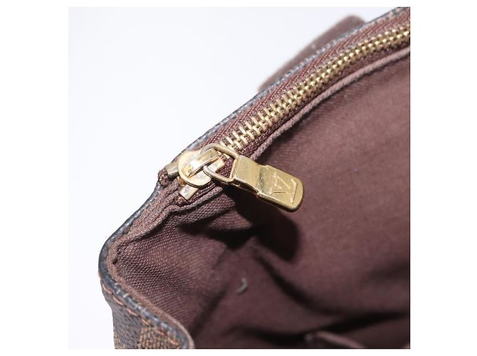 Borsa Tote LOUIS VUITTON Damier Ebene Kababobur N52006 LV Auth ar14288 - vista 24