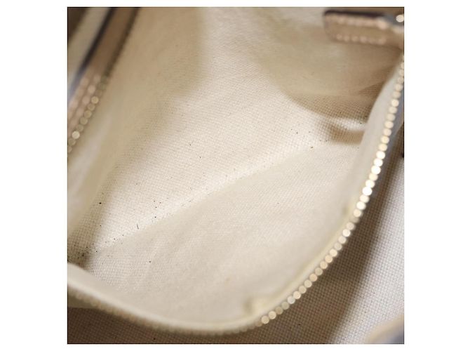 Borsa GUCCI GG Canvas Guccissima 2 vie Oro 353121 Auth ka6419 D'oro - vista 26
