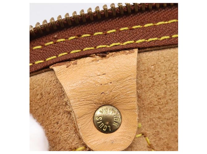 Borsa a mano LOUIS VUITTON Epi Speedy 35 Zipangu Gold LV Auth 206327 - vista 12
