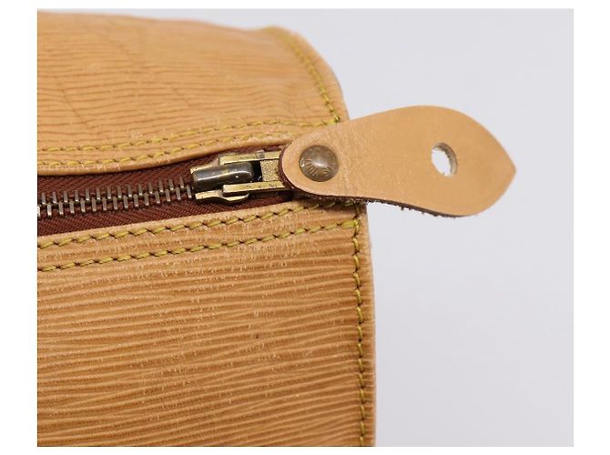 Borsa a mano LOUIS VUITTON Epi Speedy 35 Zipangu Gold LV Auth 206327 - vista 18