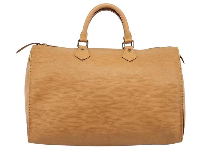 Borsa a mano LOUIS VUITTON Epi Speedy 35 Zipangu Gold LV Auth 206327 - vista 2