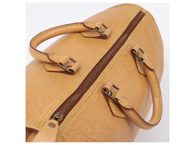 Borsa a mano LOUIS VUITTON Epi Speedy 35 Zipangu Gold LV Auth 206327 - vista 6