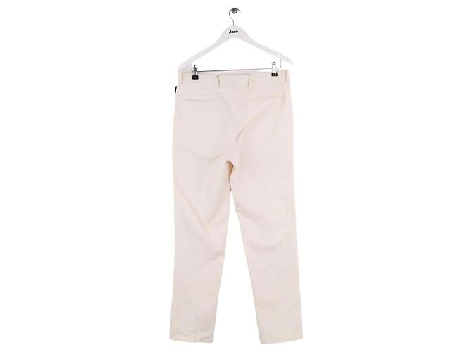 Moncler Ecru gerade geschnittene Hose Roh - Ansicht 3