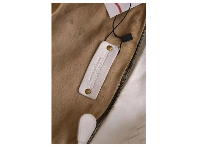Borsa tote Bottega Veneta in pelle bianca Bianco - vista 8