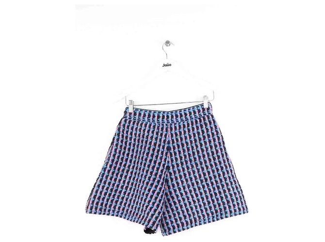 Sandro Shorts aus Baumwolle Blau - Ansicht 3