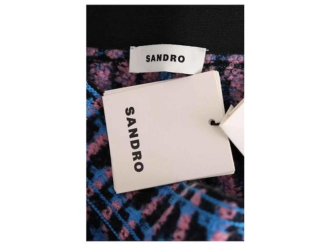 Sandro Shorts aus Baumwolle Blau - Ansicht 5
