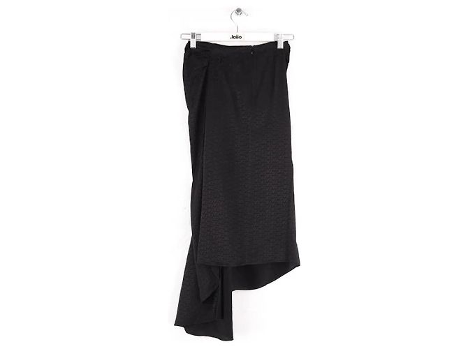 Zadig & Voltaire Falda Janais jac ZV silk negra Negro - vista 2