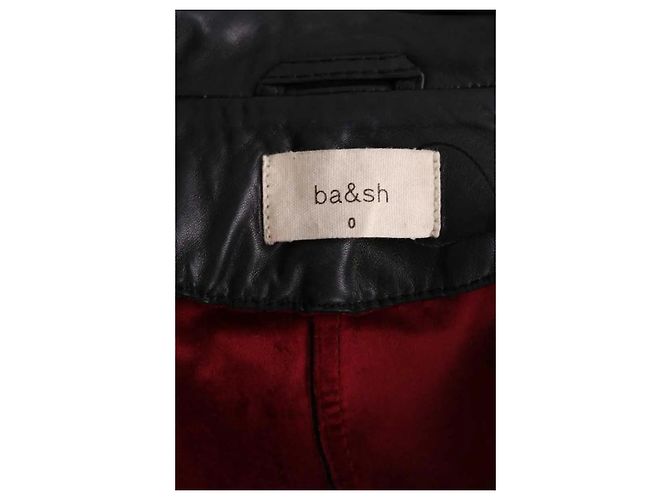 Chaqueta de cuero Etty Ba&Sh negra Negro - vista 5