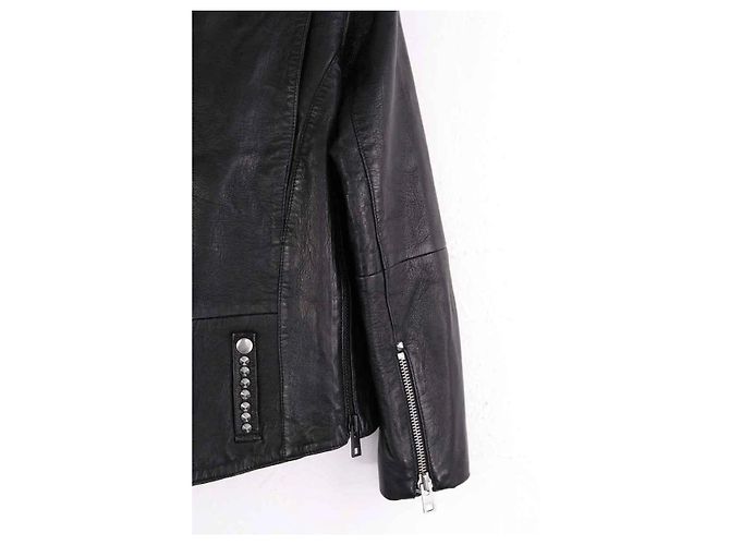 Zadig & Voltaire Lederjacke Schwarz XS - Ansicht 4