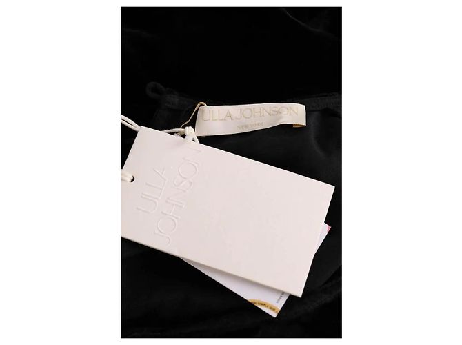 Vestido Cornelia de terciopelo negro Ulla Johnson - vista 5