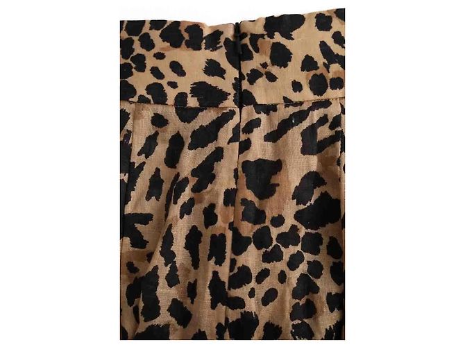 Gonna in lino Zimmermann beige - vista 4