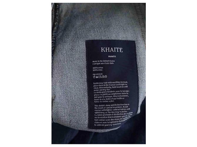 Vaqueros Khaite Hewitt azules de algodón - vista 6