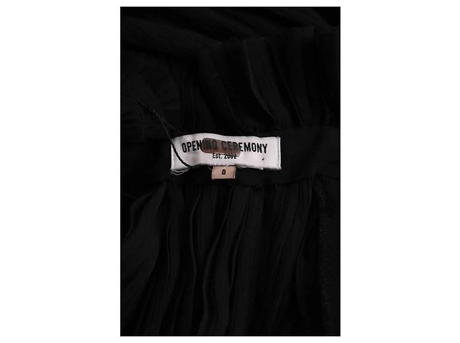 Vestido negro Opening Ceremony - vista 5
