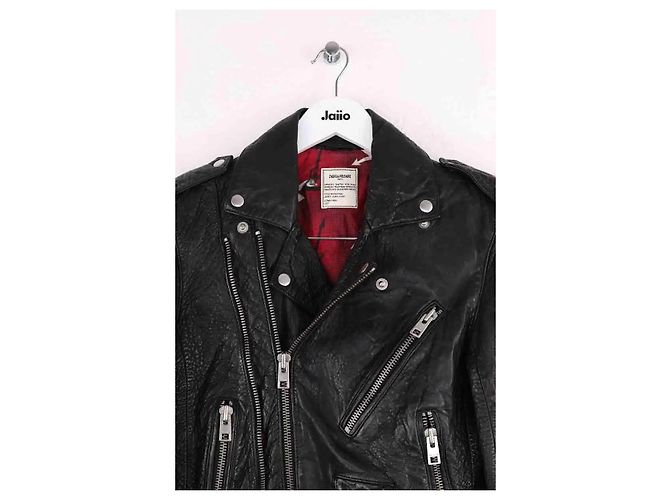 Zadig & Voltaire Liya Lederjacke schwarz - Ansicht 2