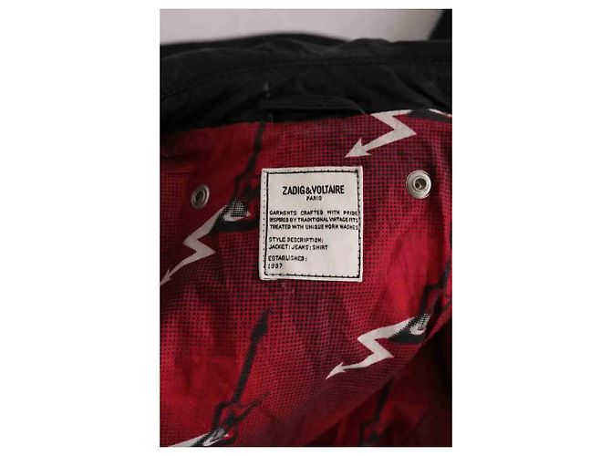 Zadig & Voltaire Liya Lederjacke schwarz - Ansicht 5