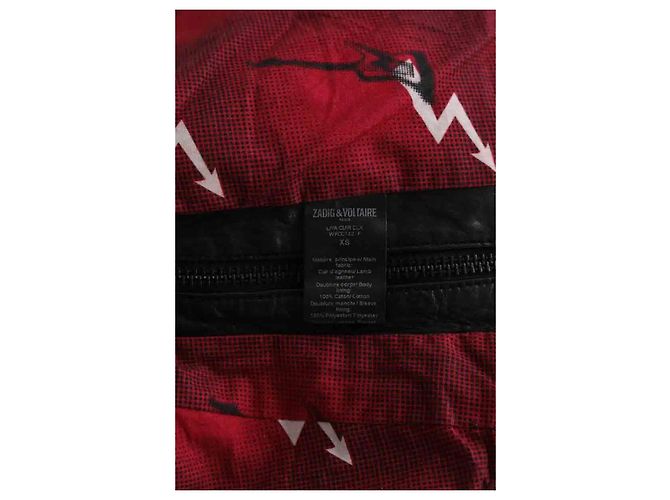 Zadig & Voltaire Liya Lederjacke schwarz - Ansicht 6