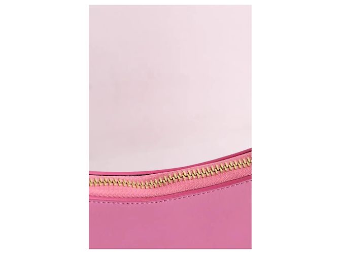 Autre Marque Tammy & Benjamin Schultertasche aus Leder rosa Pink - Ansicht 4