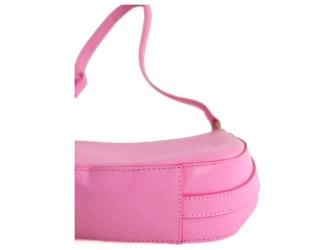 Autre Marque Tammy & Benjamin Schultertasche aus Leder rosa Pink - Ansicht 5