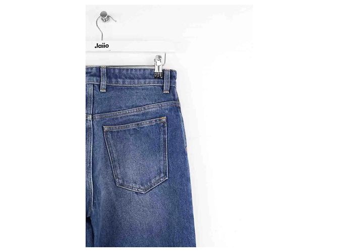 Vaqueros Wide Leg Paco Rabanne azules de algodón - vista 4