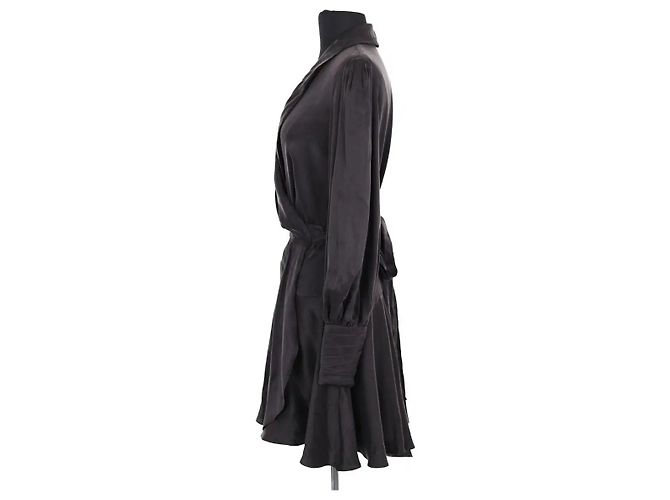 Abito in seta nero Zimmermann - vista 3