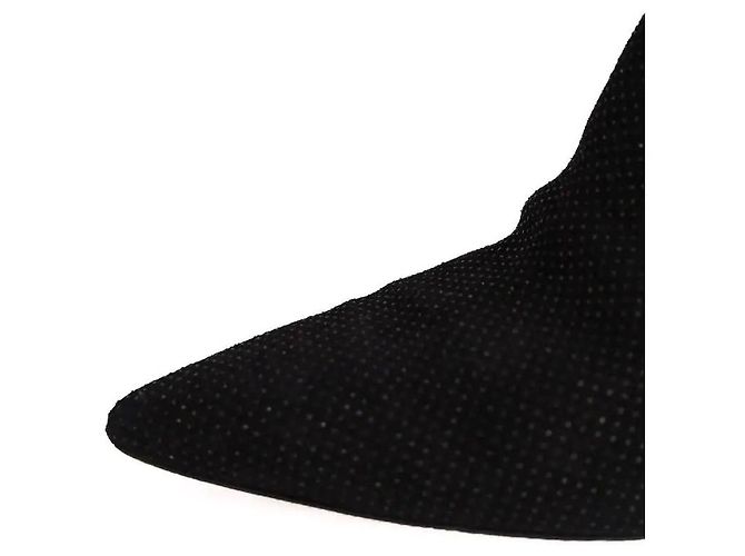 Autre Marque Stivaletti Bettina Vermillon in pelle nera Nero - vista 5