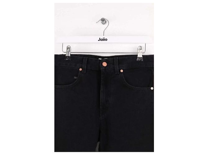 Autre Marque Bite Studios Weite schwarze Jeans - Ansicht 2