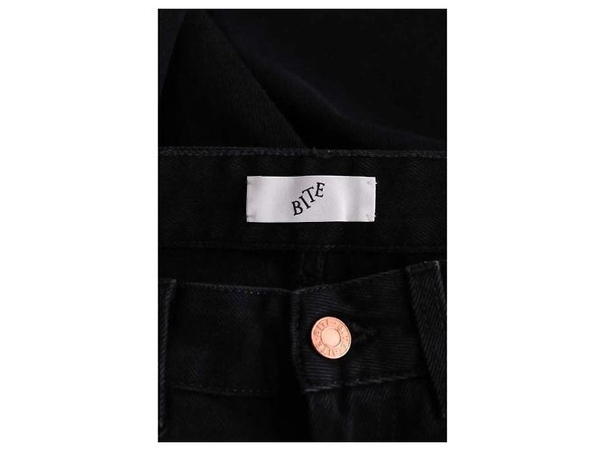 Autre Marque Bite Studios Weite schwarze Jeans - Ansicht 5