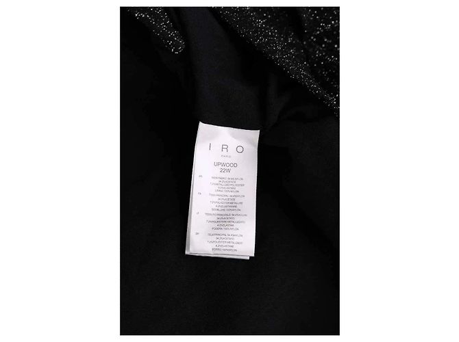Vestido negro Iro - vista 6