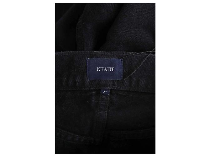 Khaite Jeans larghi Hewitt neri Nero - vista 5