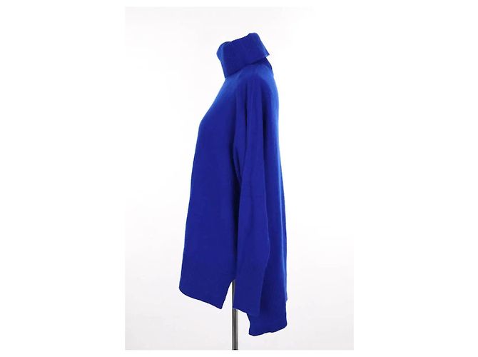 Diane Von Furstenberg blauer Kaschmirpullover - Ansicht 3
