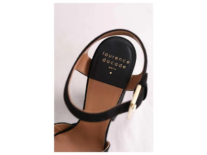 Décolleté Rosange Laurence Dacade in camoscio nero - vista 6