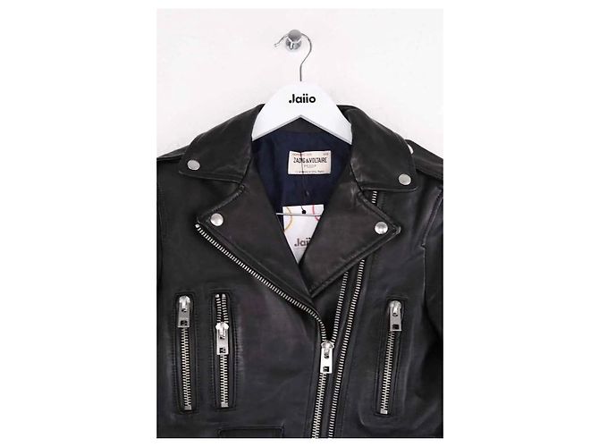 Zadig & Voltaire Lederjacke Schwarz XS - Ansicht 2