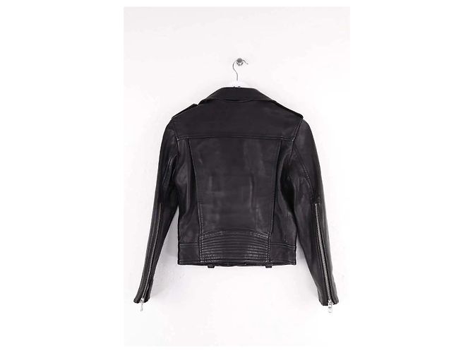 Zadig & Voltaire Lederjacke Schwarz XS - Ansicht 3