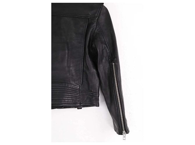 Zadig & Voltaire Lederjacke Schwarz XS - Ansicht 4