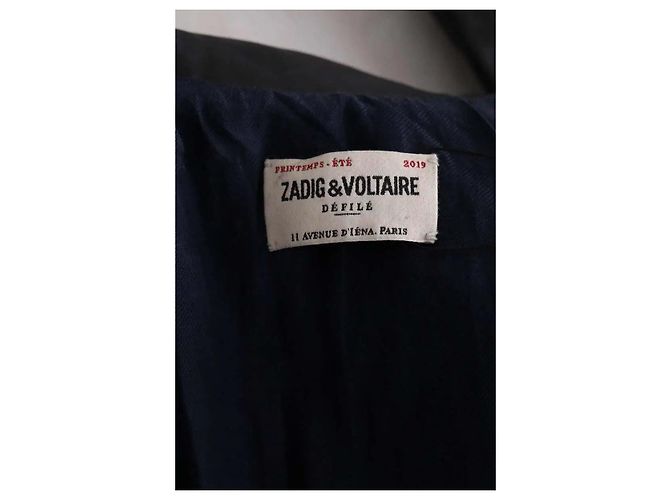 Zadig & Voltaire Lederjacke Schwarz XS - Ansicht 5