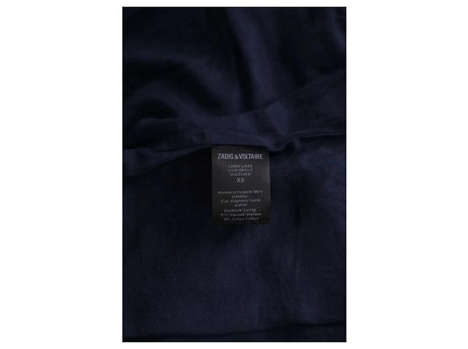 Zadig & Voltaire Lederjacke Schwarz XS - Ansicht 6