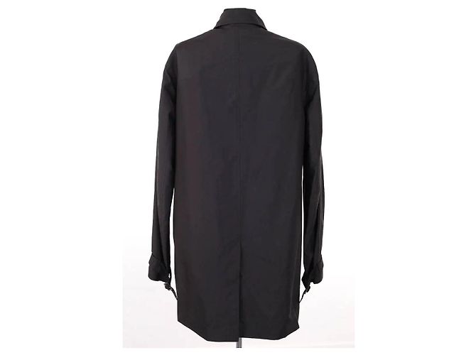 Autre Marque Trench Dior in seta nero - vista 4
